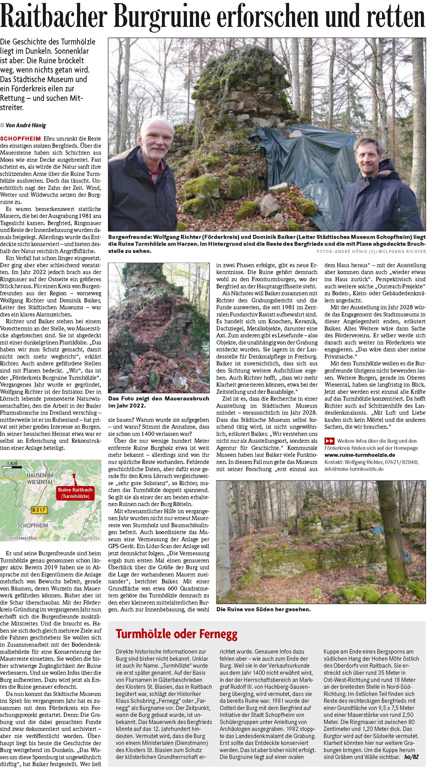 Zeitungsartikel vom 12.3.2024